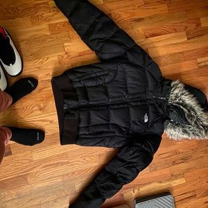 North face puffer coat